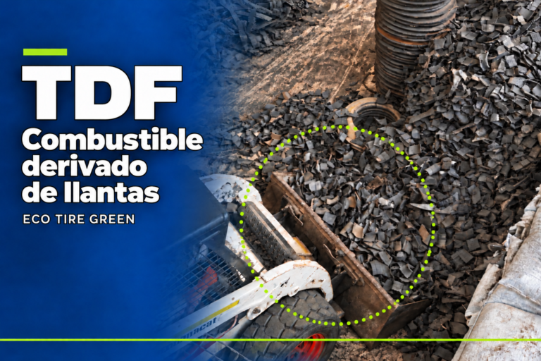 TDF (Tire Derived Fuel): Combustible Derivado de Llantas, su importancia en la economía circular y su uso en la industria cementera